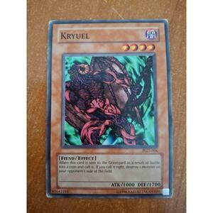 Classic Pharaonic Guardian Kryuel PGD-006 Yu-gi-oh  Monster Card